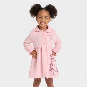 Hello Kittty Gauze Pink Dress (4T)